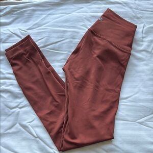 Lululemon Athletica Brown High-Waisted Leggings Wunder Under
